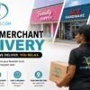 Merchant pickup/drop off